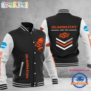 Oklahoma State Cowboys NCAA Style Baseball Jacket For Fans