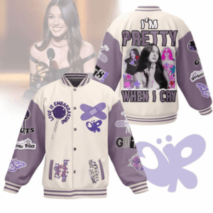 Olivia Rodrigo Music Style Baseball Jacket For Fans