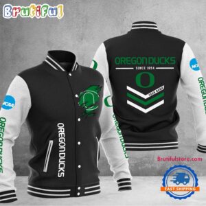 Oregon Ducks NCAA Style Baseball Jacket For Fans