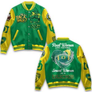 Oregon Ducks NCAA Style Baseball Jacket For Fans