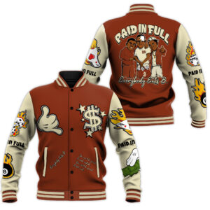 Paid in Full Movies Style Baseball Jacket For Fans