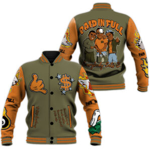 Paid in Full Movies Style Baseball Jacket For Fans