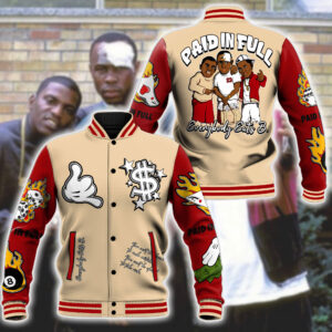 Paid in Full Movies Style Baseball Jacket For Fans