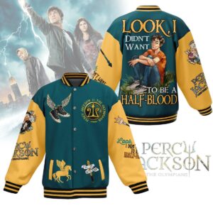 Percy Jackson Movies Style Baseball Jacket For Fans