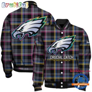 Philadelphia Eagles NFL Style Baseball Jacket For Fans