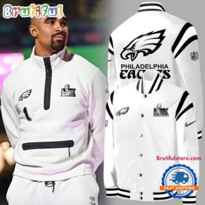 Philadelphia Eagles NFL Style Baseball Jacket For Fans