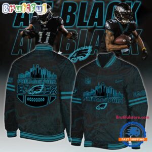 Philadelphia Eagles NFL Style Baseball Jacket For Fans