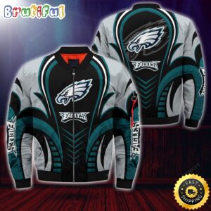 Philadelphia Eagles NFL Style Bomber Jacket For Fans