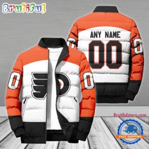 Philadelphia Flyers NHL Style Puffer Jacket For Fans