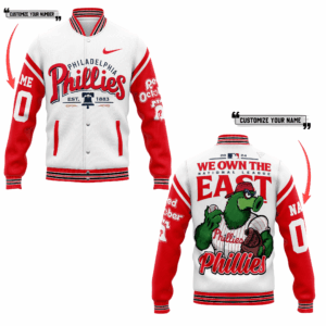 Philadelphia Phillies MLB Style Baseball Jacket For Fans