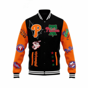 Philadelphia Phillies MLB Style Baseball Jacket For Fans