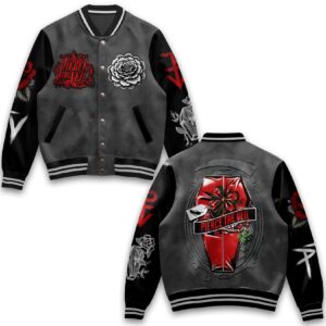 Pierce The Veil Music Style Baseball Jacket For Fans