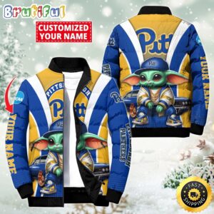 Pittsburgh Panthers NCAA Style Puffer Jacket For Fans