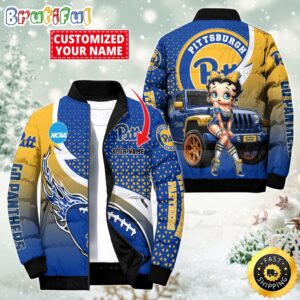 Pittsburgh Panthers NCAA Style Puffer Jacket For Fans
