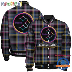 Pittsburgh Steelers NFL Style Baseball Jacket For Fans