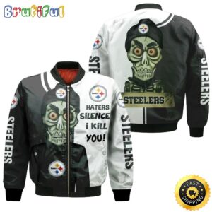 Pittsburgh Steelers NFL Style Bomber Jacket For Fans