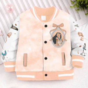 Pocahontas Disney Style Baseball Jacket For Fans