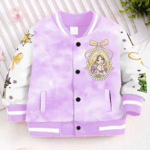 Prince Music Style Baseball Jacket For Fans