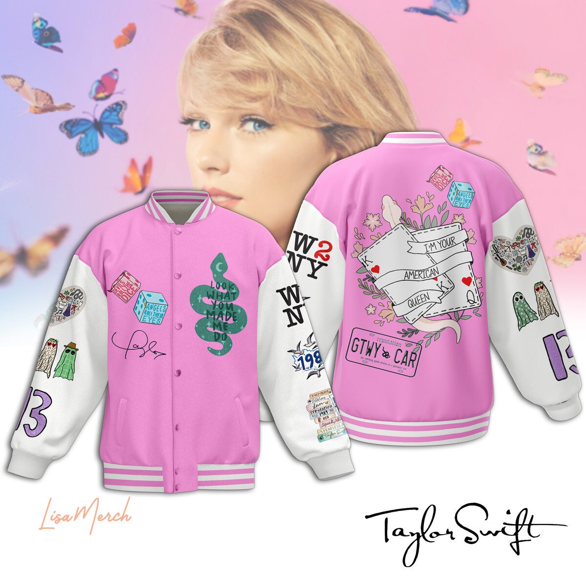 Queen Music Style Baseball Jacket For Fans