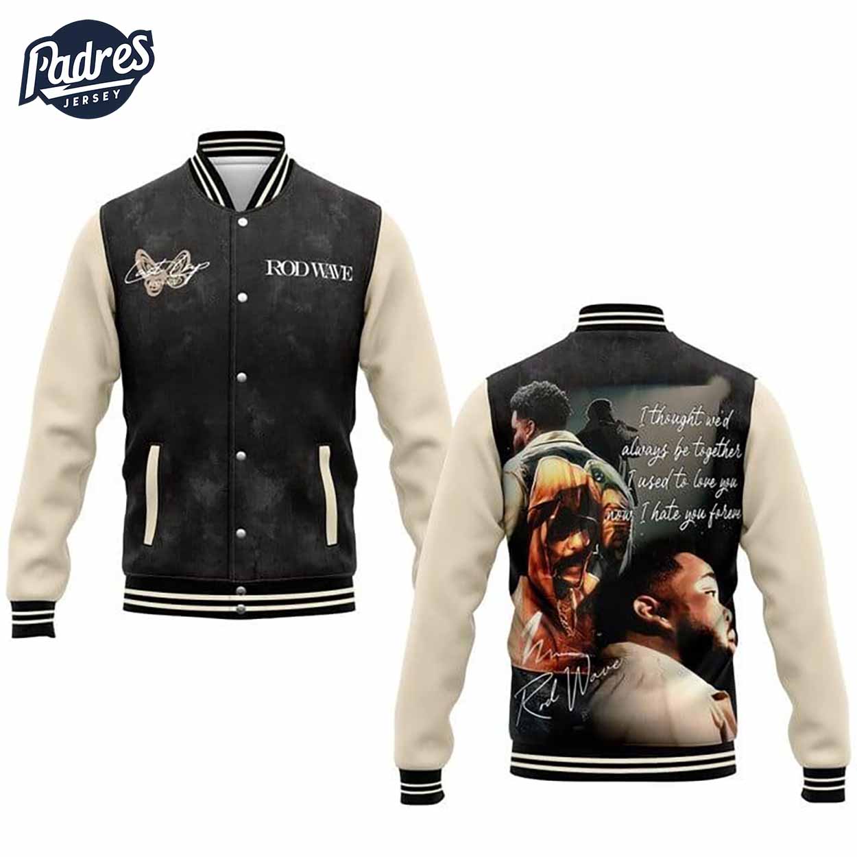 Rod Wave Music Style Baseball Jacket For Fans