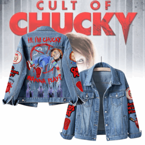 Cult of Chucky Movies Denim Jacket Gift For Fans