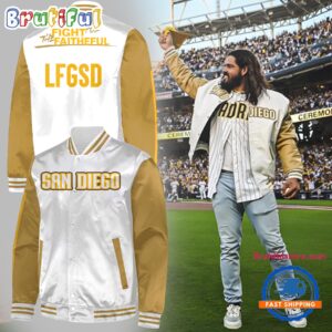 San Diego Padres MLB Style Baseball Jacket For Fans