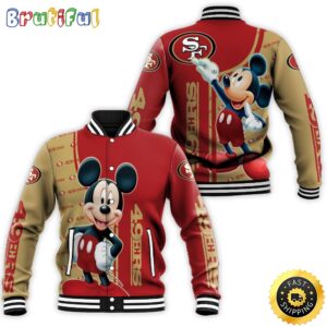 San Francisco 49ers NFL Style Baseball Jacket For Fans