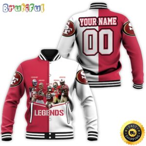 San Francisco 49ers NFL Style Baseball Jacket For Fans