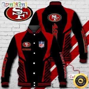 San Francisco 49ers NFL Style Baseball Jacket For Fans