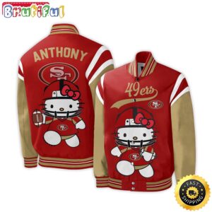 San Francisco 49ers NFL Style Baseball Jacket For Fans