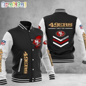 San Francisco 49ers NFL Style Baseball Jacket For Fans