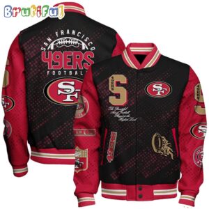 San Francisco 49ers NFL Style Baseball Jacket For Fans