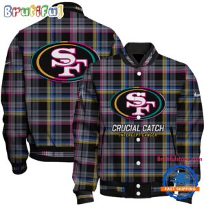 San Francisco 49ers NFL Style Baseball Jacket For Fans