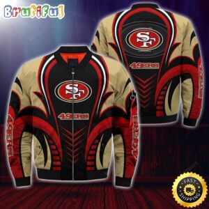 San Francisco 49ers NFL Style Bomber Jacket For Fans