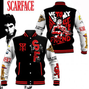 Scarface Movies Style Baseball Jacket For Fans