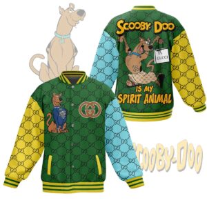 Scooby-Doo Cartoon Style Baseball Jacket For Fans