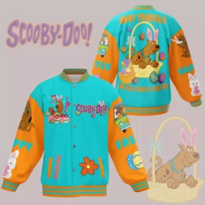 Scooby-Doo Cartoon Style Baseball Jacket For Fans