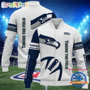 Seattle Seahawks NFL Style Baseball Jacket For Fans