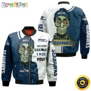 Seattle Seahawks NFL Style Bomber Jacket For Fans