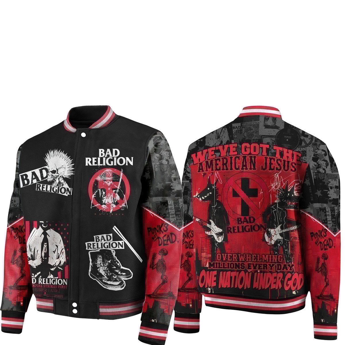 Sepultura Music Style Baseball Jacket For Fans