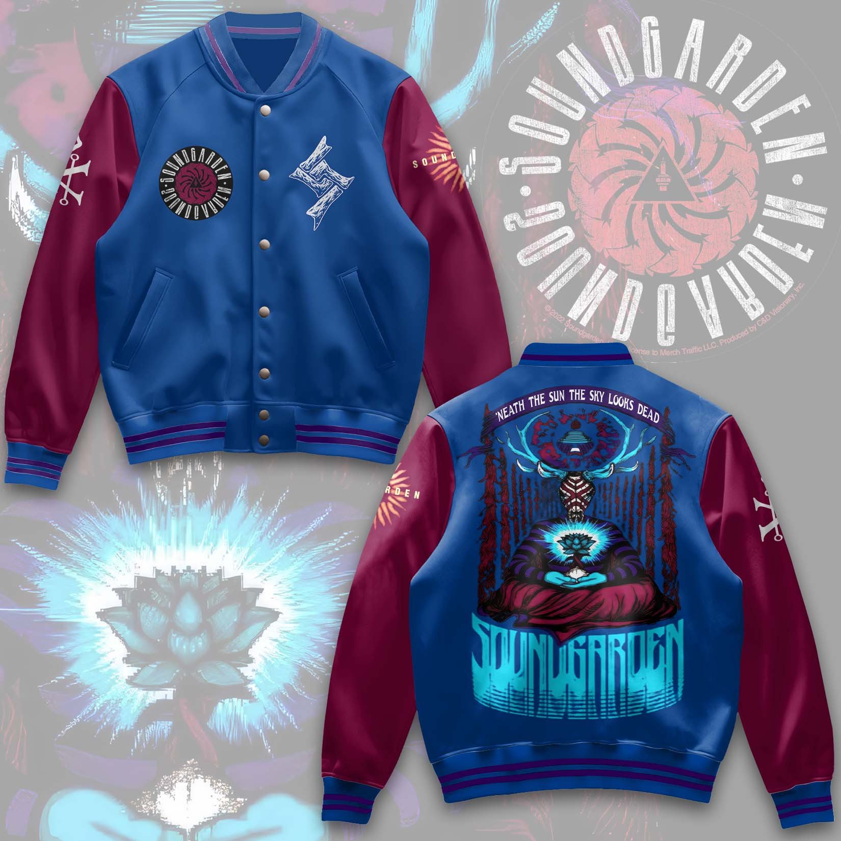 Soundgarden Music Style Baseball Jacket For Fans