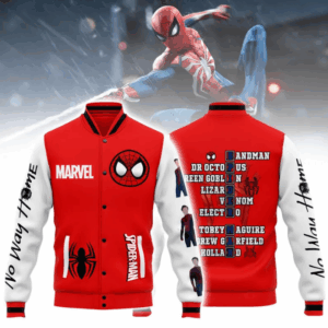 Spider-Man: No Way Home Movies Style Baseball Jacket For Fans