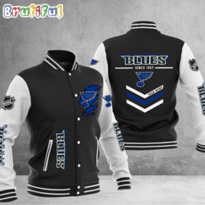 St Louis Blues NHL Style Baseball Jacket For Fans