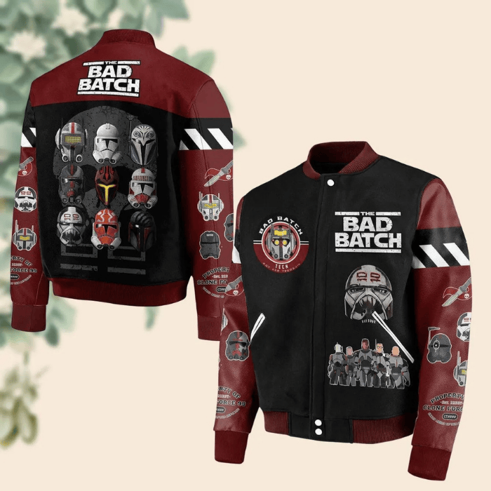 Star Wars Movies Style Baseball Jacket For Fans