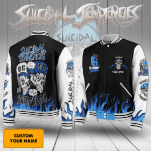 Suicidal Tendencies Music Style Baseball Jacket For Fans