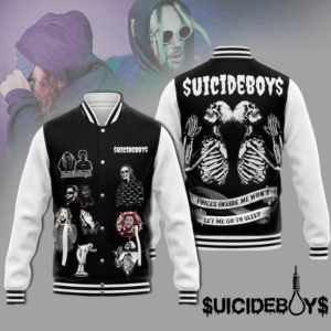 Suicideboy Music Style Baseball Jacket For Fans