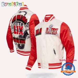 Super Bowl LIX NFL Style Baseball Jacket For Fans