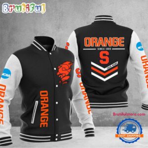 Syracuse Orange NCAA Style Baseball Jacket For Fans