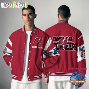 Tampa Bay Buccaneers NFL Style Baseball Jacket For Fans