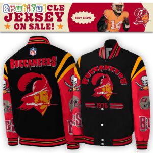 Tampa Bay Buccaneers NFL Style Baseball Jacket For Fans